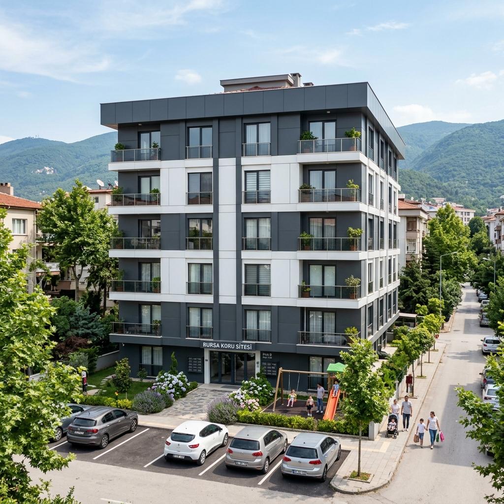 Kardelen Apartmanı — Nilüfer, Bursa kentsel dönüşüm konsept tasarımı